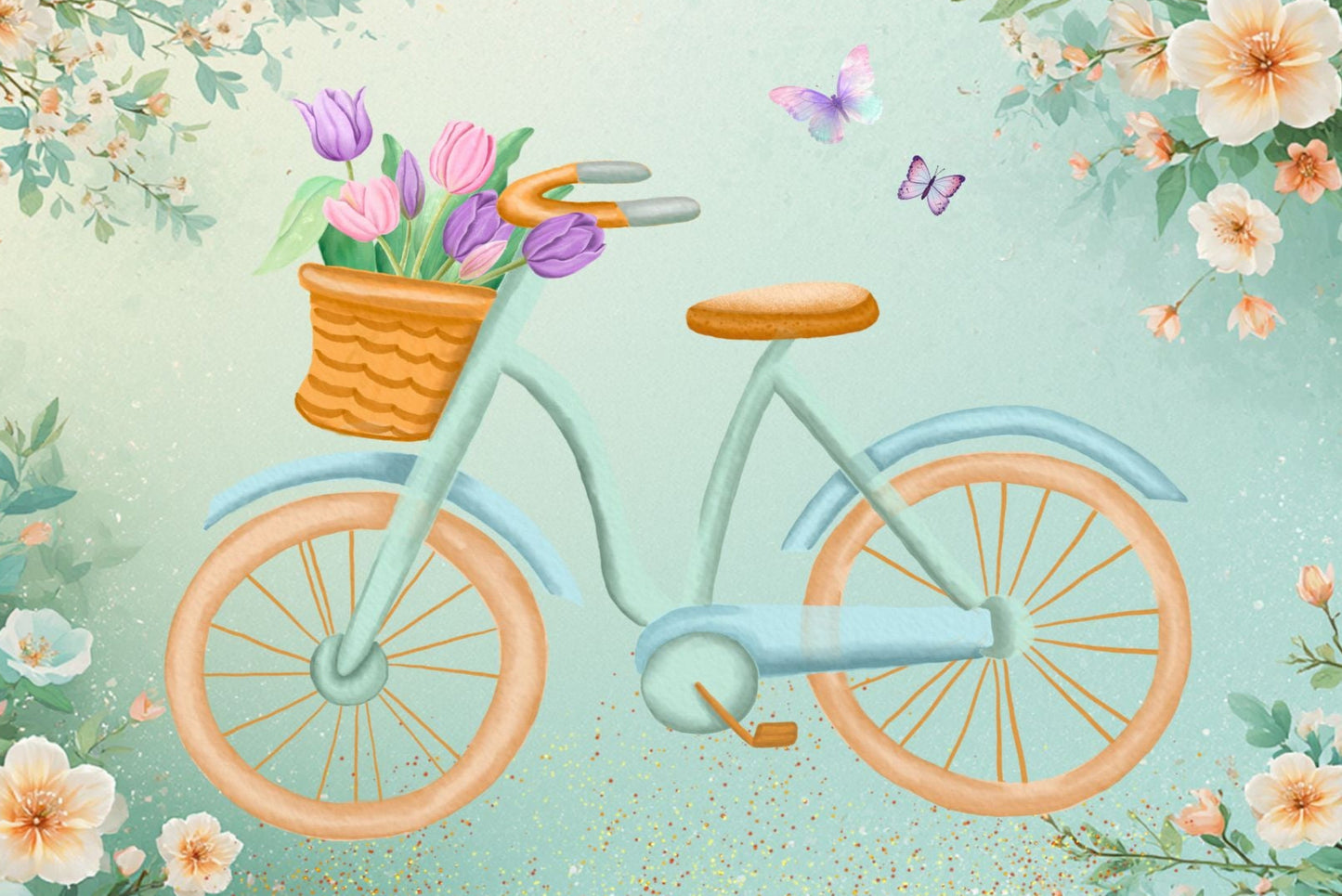 Ansichtkaart Het is weer Lente!