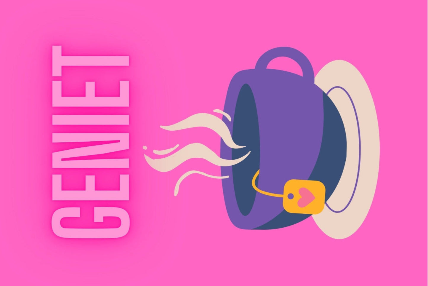 Minikaart Theekop Geniet