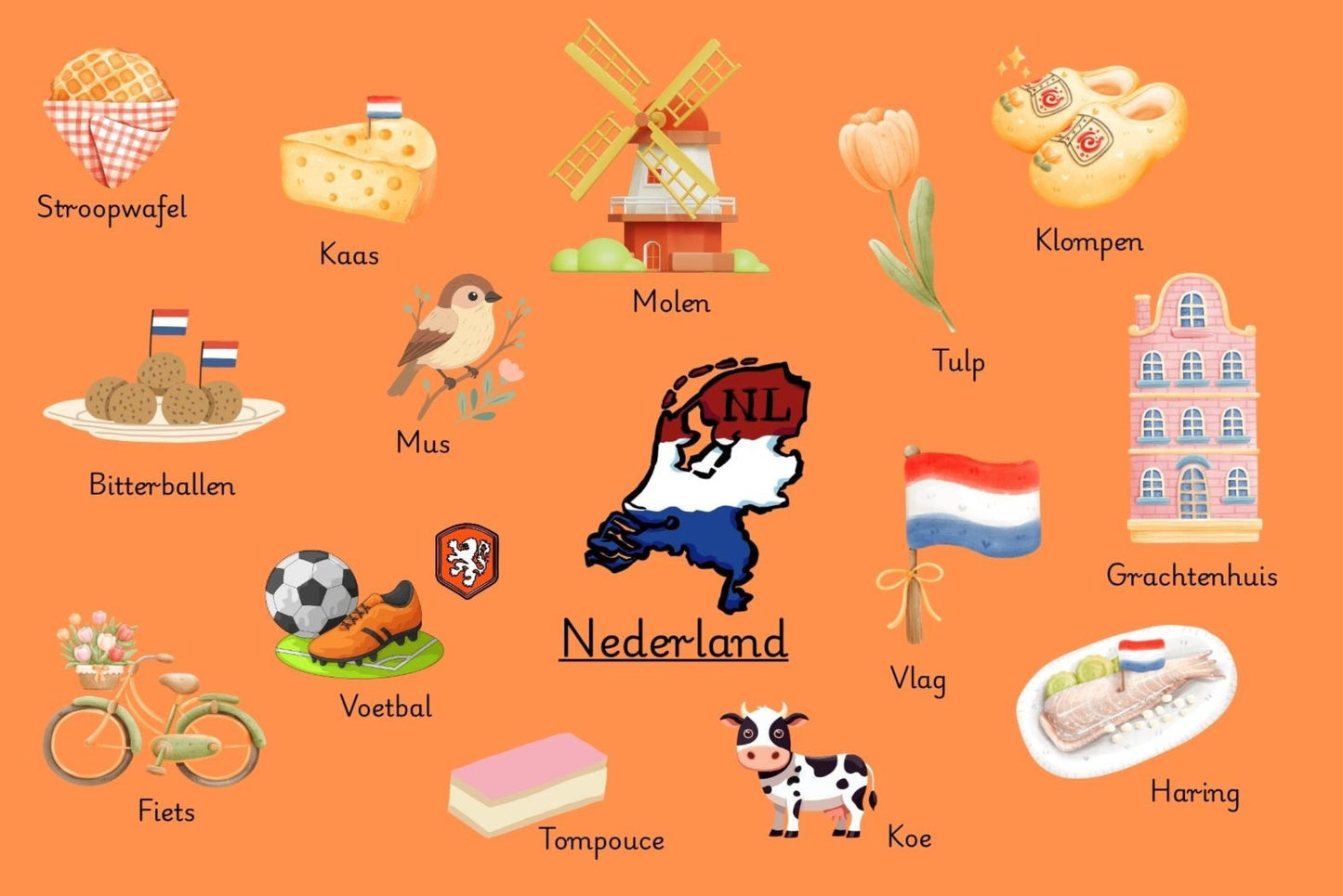 Ansichtkaart Nederland