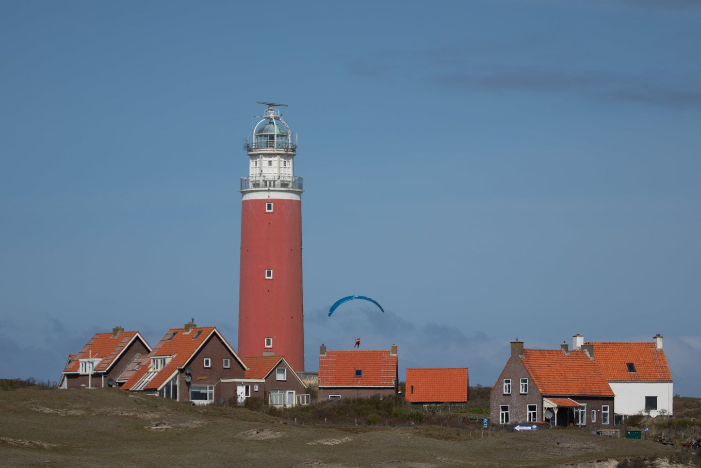 Ansichtkaart vuurtoren Texel