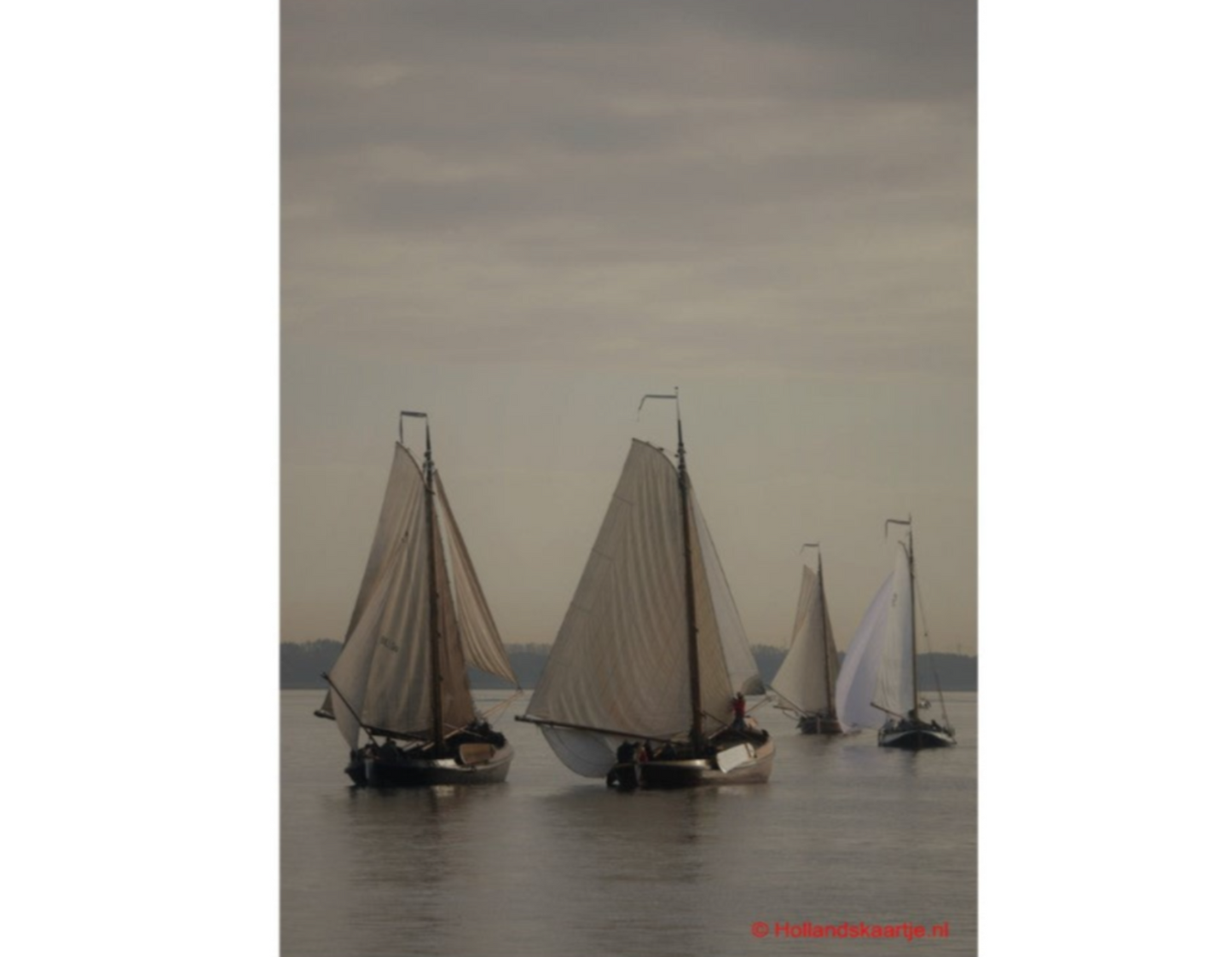 Ansichtkaart Bruine Vloot Postcrossing