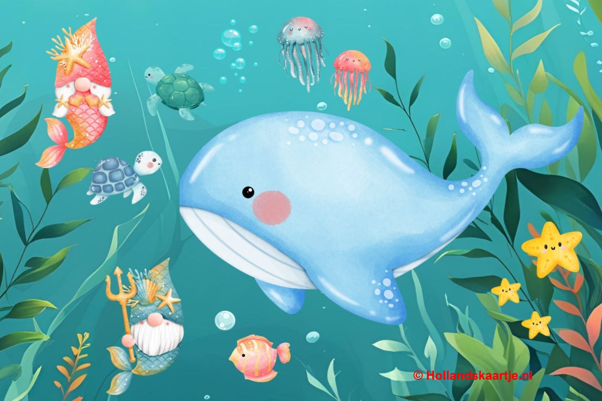 Ansichtkaart Onderwaterwereld, Postcrossing