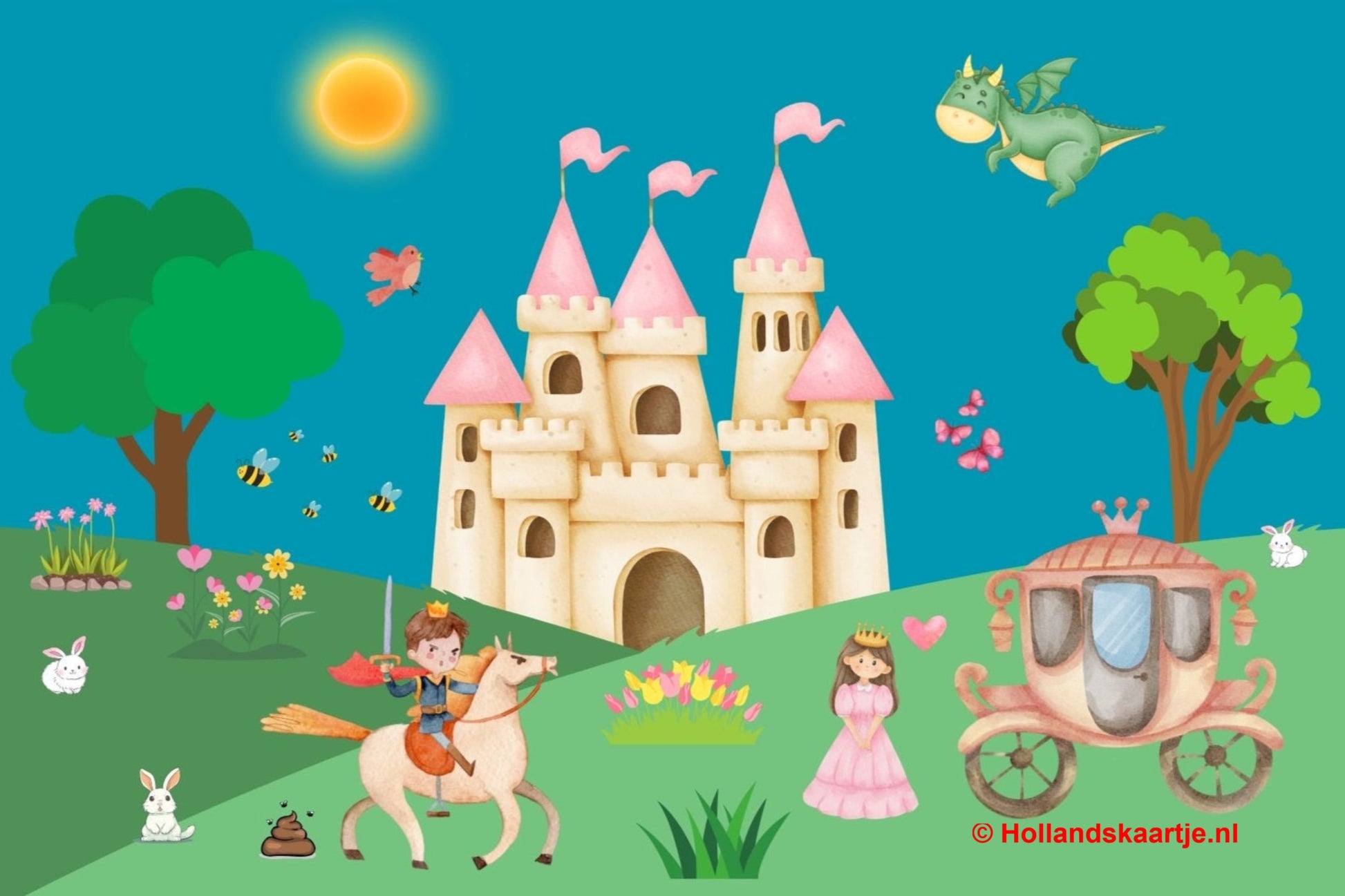 Ansichtkart Sprookjespost, Postcrossing