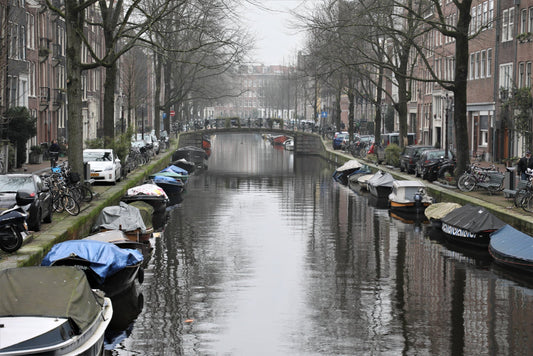 Ansichtkaart Amsterdamse Gracht