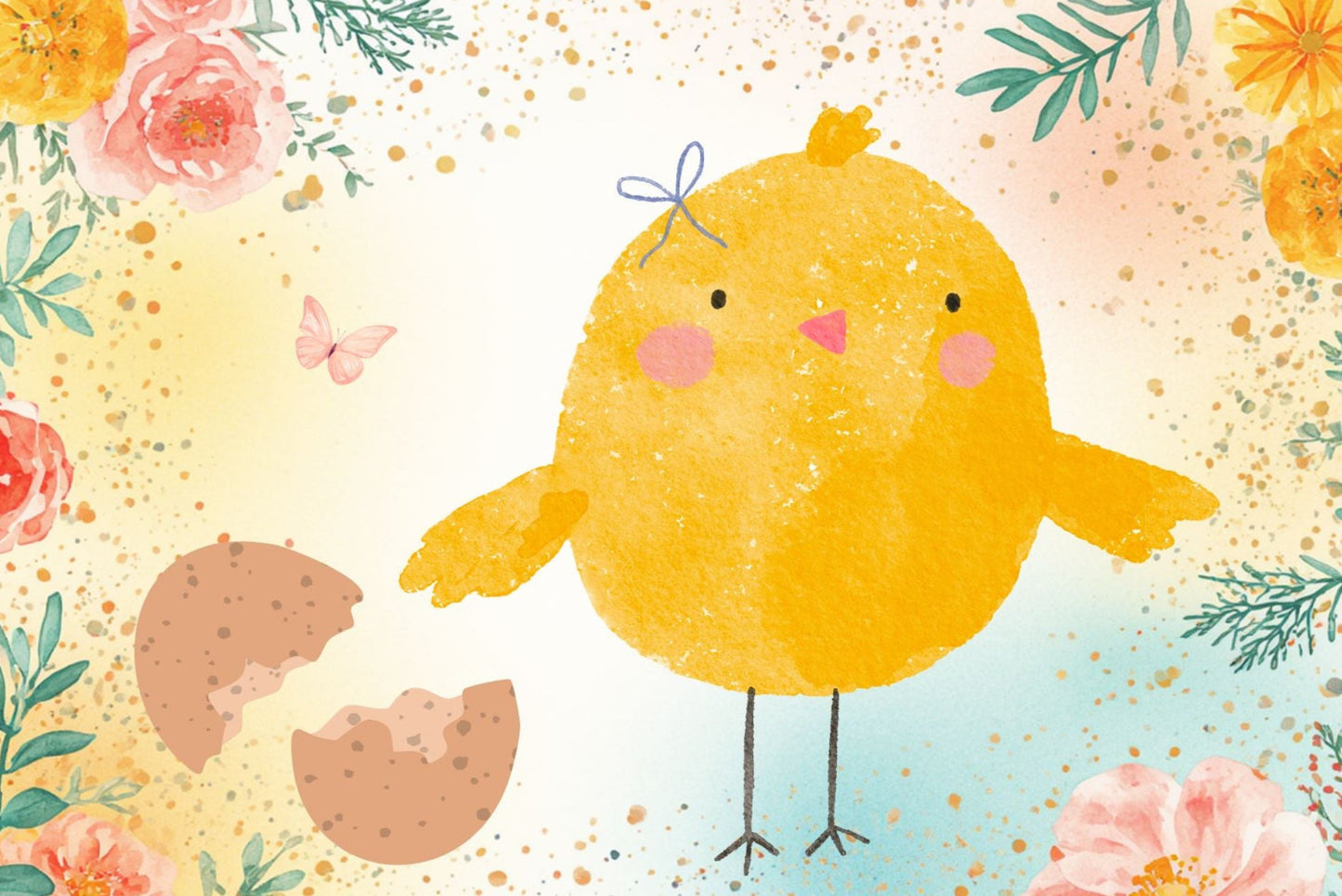 Ansichtkaart Kuikentje Piep