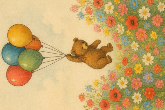 Ansichtkaart Dromerig omhoog