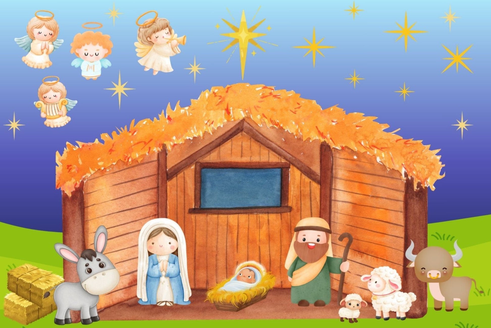 Kerstkaart Eeuwig Licht