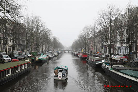 Ansichtkaart Amsterdamse Gracht Postcrossing