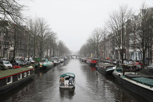 Ansichtkaart Hollandse Gracht