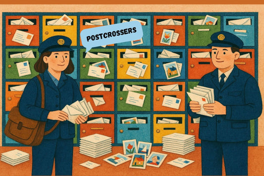 Asichtkaart Postcrossers