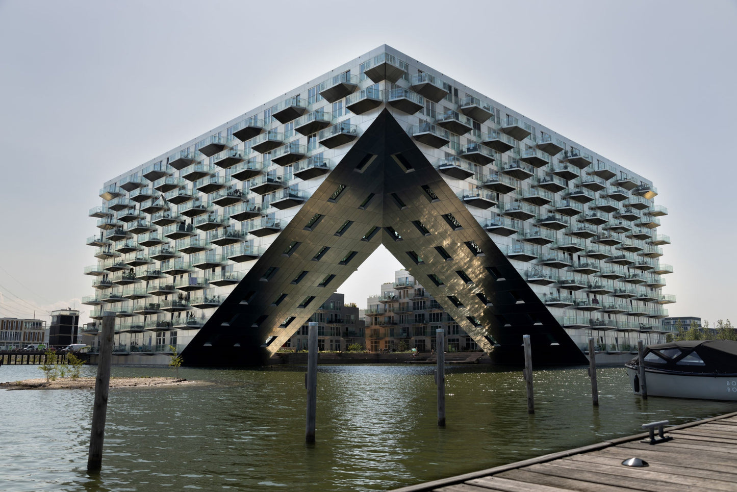 Ansichtkaart Sluishuis Amsterdam