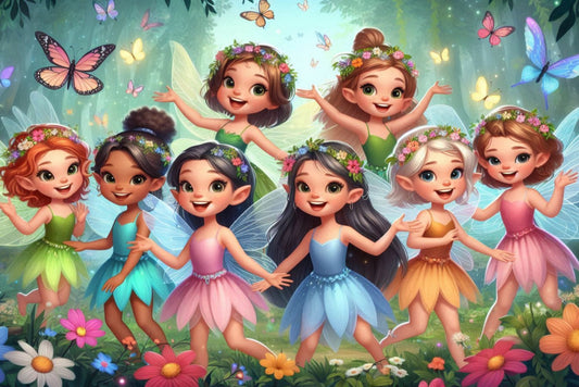 Ansichtkaart Elfjes 4