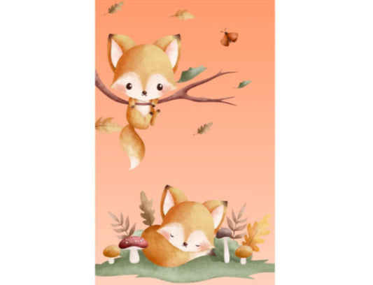 Ansichtkaart Herfstvosjes voor Postcrossing