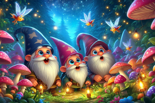 Ansichtkaart Kabouters