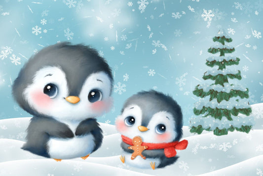 Ansichtkaart Sweet Penguin Postcrossing